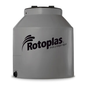 ROTOPLAS GRIS 400lt (85cm AN x 1m AL)