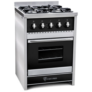 COCINA SEMI-IDUSTRIAL Chiara 60 cm Negro TST