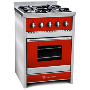 COCINA SEMI-IDUSTRIAL Chiara 60 cm Rojo TST