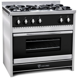 COCINA SEMI-IDUSTRIAL Chiara 90 cm Negro TST