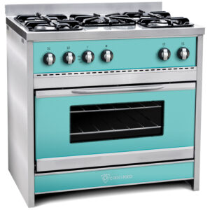 COCINA SEMI-IDUSTRIAL Chiara 90 cm Verde TST