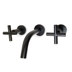 AQUALAF LAMY BLACK LAVATORIO PARED