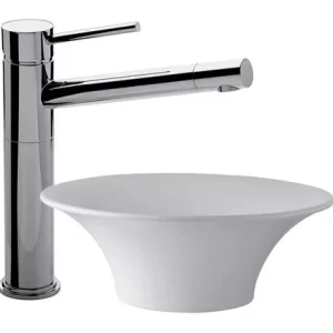 FV TEMPLE LAVATORIO MONOCOMANDO PICO LARGO