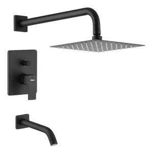 PIAZZA ARQ DUCHA EMB C/ TR BLACK (10406NE)