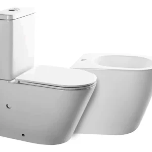 COMBO INODORO PIAZZA COMPLETO CON BIDET DE 1 AG